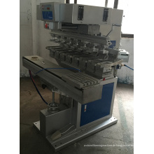 Niedrigen Preis acht Farbe Shuttle Pad Printing Machine